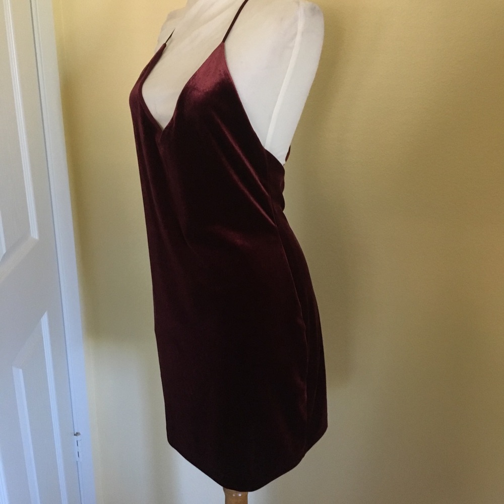 Velvet Racerback Dress - Picture 8 of 8